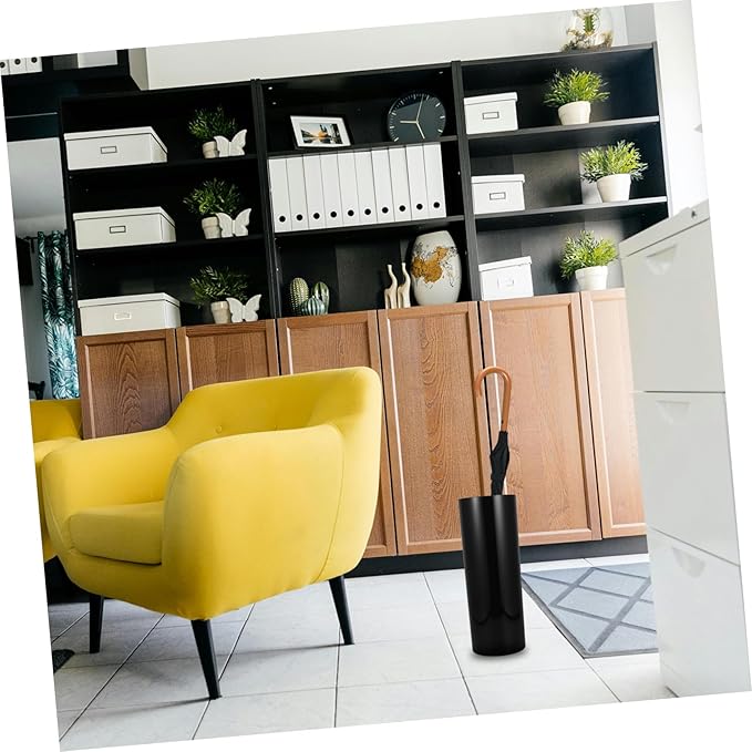 Cabilock Plastic Umbrella Stand Balcony Holder for Indoor Entryway Cane Organizer Flower Bucket Office Storage Bucket Modern Design