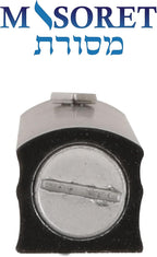 1-Piece Aluminum Door Mezuzah Cases: Special Profile, No Holes, 4-Inch 10cm Hebrew Parchment Scroll Holder Boxes