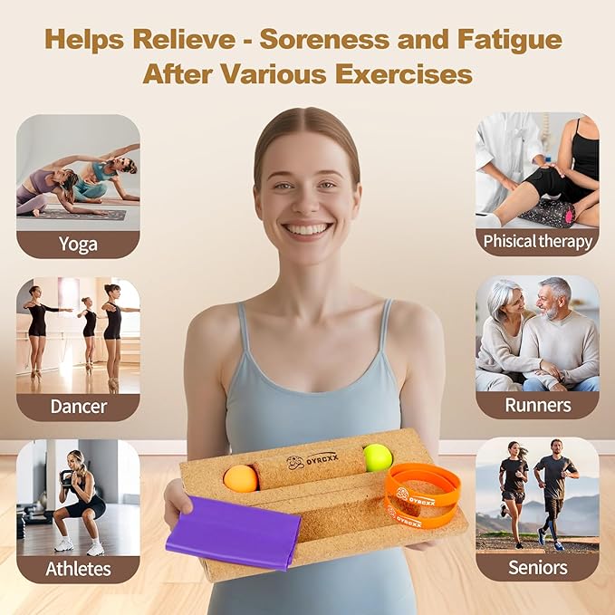 Balance Board - Foot Balance Board & Ankle Rehab Equipment - Professional Slackboard Balance Trainer for Adults & Seniors - Heavy Duty Ankle Strengthener Supports 440 lbs