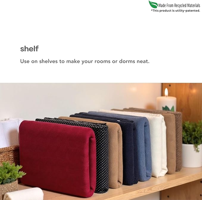 7 Pcs PLIIO Medium Filers, Foldable Clothes Organizer, Space-Saving Closet and Suitcase solution, Wrinkle-Free Storage Solution for Home and Travel, Wardrobe Organizer and Clothes Folder