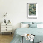 Yayoi Kusama Inspired Poster Japanese Botanical Wall Art Abstract Yayoi Kusama Print Modern Ukiyo-e Japanese Gallery Wall Decor 8x10in Unframed for Home Bedroom Decorations
