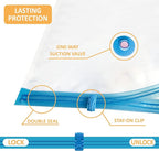 Cozy Essential Vacuum Storage Bags, Compression Space Saver Bags for Clothes, Comforters, Blankets, Pillow, Bedding, Sealer Clothing Storage,10 Jumbo