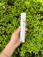 A&S Modern Stone Mezuzah Case Design, Mezuza Cover for Scroll Protection, Easy Peel and Stick Houswarming Gift and Home Blessing