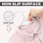 Utopia Home Clothes Hangers - Standard Plastic Hangers Space Saving - Durable Coat Hangers 20 Pack (White)