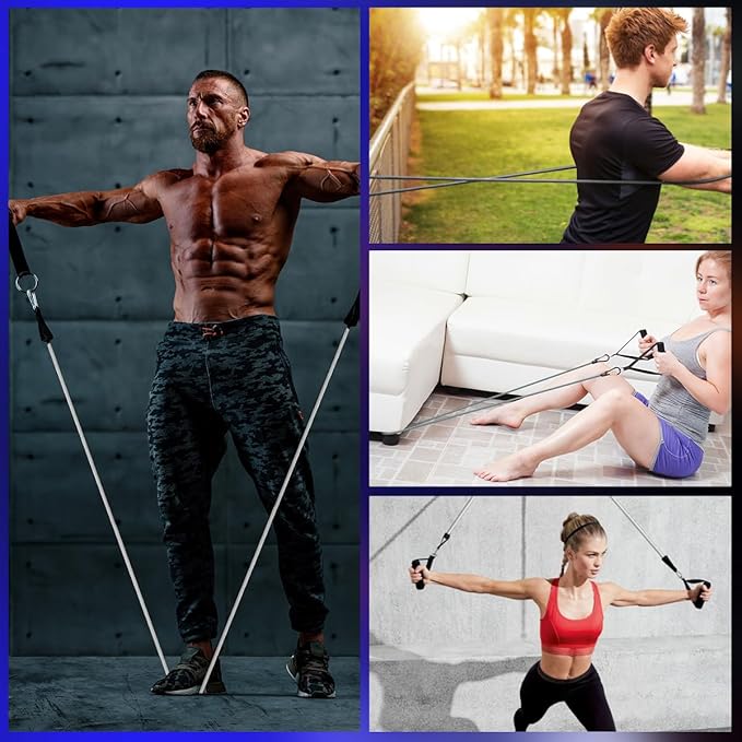 VEICK Resistance Bands, One Single Exercise Bands, Workout Bands Resistance Training for Home Workouts Fitness Pilates