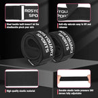 Booty Bands for Working Out, Blood Flow Restriction Bands for Women/Men, Adjustable Velcro Occlusion Resistance Bands BFR Training Bands for Glutes & Hip Building 2 Pack