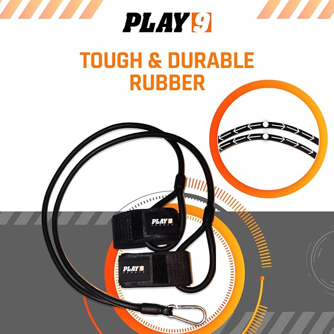 Play 9 Sports Resistance Exercise Bands Baseball Activation Elastic Training Athletes Equipment Bands