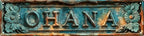 Ohana Easter Gift Spring Vintage Metal Sign 4x16 In Decorative Plaque Street Country Cottage Sign Suitable for Rooms Homes Doors Gardens Man Caves Farm Wall Decor Outdoor Decoration