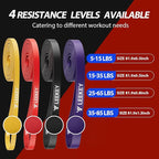 LEEKEY Resistance Bands, Exercise Bands,Pull Up Assist Bands - Bands for Working Out,Band for Men and Women Fitness Training, Physical Therapy,Home Workouts