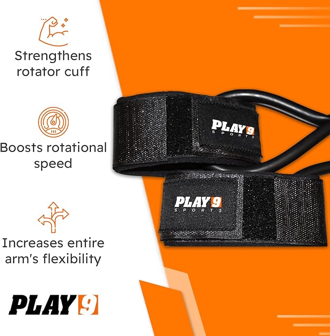 Play 9 Sports Resistance Exercise Bands Baseball Activation Elastic Training Athletes Equipment Bands