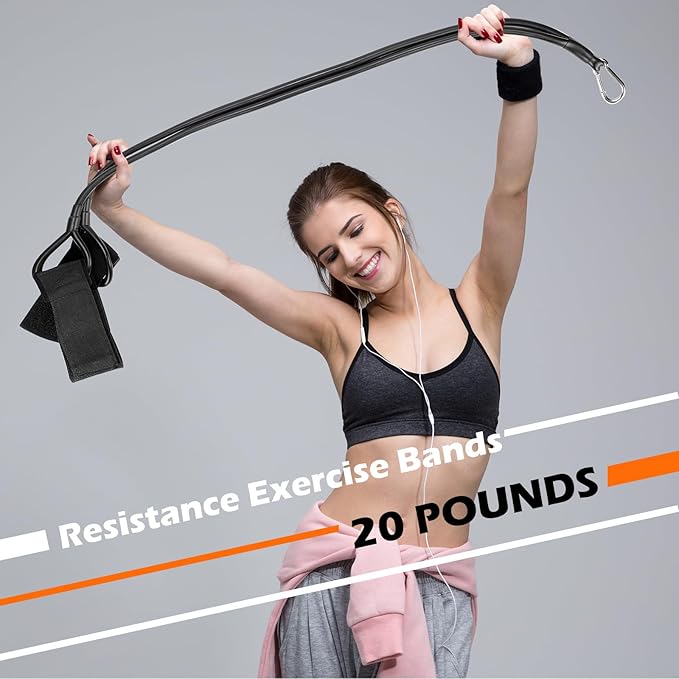 Zomiboo Baseball Bands Sports Resistance Exercise Bands Arm Strength Training Softball Baseball Pitching Training Workout Equipment for Youth Adult