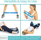 Vive Resistance Bands for Working Out (5 Pack) - Exercise & Workout Resistance Kit - Stretch, Elastic Loop Bands for Physical Therapy, Pilates, Yoga & Gym, for Men & Women