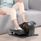 Elliptical Machine, ABS Under Desk Elliptical Machine with Stand Up to 55.12 LBS, LCD Display Monitor Motorized Elliptical Trainer Have Touch Screen and Remote Control for Home, Gym, Office.