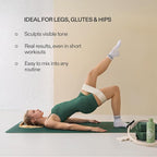 Premium Loop Resistance Bands Set - Non Slip Fabric Booty Bands for Glutes & Legs (Light, Medium, Heavy) | Hip Bands for Pilates, Strength Training & Home Workouts