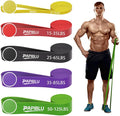 Pull Up Bands, Resistance Bands Set for Pull-Up Assistance, Exercise Bands with Door Anchor & Grip Pads for Men & Women Working Out, Physical Therapy, Muscle Training