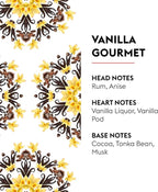 Maison Berger Vanilla Gourmet Fragrance Refill – 200mL (6.76 Fluid Ounces) Scented Oil for Reed and Ceramic Diffusers Warm Vanilla and Cocoa Blend with Rum and Tonka – Rich Gourmand Scent