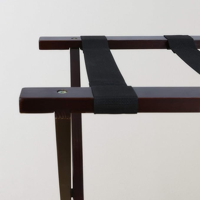 Heavy Duty 30" Extra Wide Luggage Rack-Espresso