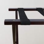Heavy Duty 30" Extra Wide Luggage Rack-Espresso