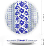 Blue And White Cairo Vintage Plates for Display Chinoiserie Blue And White Flowers Club Art Decoration Supplies Farmhouse Home Holiday Party Decorations Personalized Gifts for Men Women Anniversary