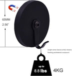 YYST Magnetic Wreath Hanger － Secures Wreaths and Decorations to Steel Door －2/PK