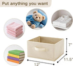 Hanging Shelf Closet Storage Organizer Removable Drawers ，Hanging Storage Organizer Hanging Sweater 2 Sock Underwear Drawers for Closet, Bedroom, Beige