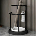 Metal Umbrella Stand, Modern Holder with Removable Water Tray, Standing Cane Storage Organizer for Home, Office, Hotel