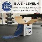 THERABAND Resistance Band 25 Yard Roll, Non-Latex Professional Elastic Stretch Bands for Upper & Lower Body Exercise Workouts, Physical Therapy, Lower Pilates, Flexibility, & Rehab, Dispenser Box