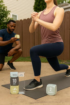 Yoga & Exercise Dice Set – Workout Dice for Home Fitness, HIIT, Strength Moves, Cardio, Stretching & Breathing | Fun Random Generator for Women, Men, Couples, Beginners&Trainers(Special Edition)