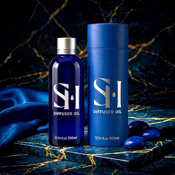 Inspired by 6-Star Hotel Dubai DB04 Hotel Scent Diffuser Oil | 10.14 Fl oz (300 ml) - Waterless Diffuser Oil Refill & Highly Concentrated Fragrance Oil, Diffuser Oil Scents, Hotel Oil Diffuser