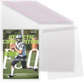 Feifeiya 80 Pcs Magazine Protectors for Collectors Clear Plastic Magazine Sleeves 9.25 X 11.42 Inch Comic Book Size Cellophane Bags Resealable Protective Storage Display for Guides Documents Photos