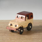 MagiDeal Vintage Car Model Miniature Automobile Antique Design Collectible Vehicle Figurine Wooden Ornament for Lovers Adults Him Son, Style B