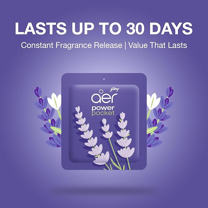 Aer Power Pocket Lavender Bloom 10GR EXP (6pk)
