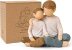 Gifts for Brother, Brothers Figurines Brother Gift Symbolizing Eternal Bond