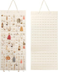 Extra Large Earring Organizer - Wall Mount Earring Holder for Up to 420 Pairs, Hanging Jewelry Organizer for Women & Girls