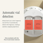 Pura & Simplicity Home Scent Refill - Smart Air Diffuser - Long-Lasting Luxury Fragrance per Refill - Home Essential - Clean & Safe Diffuser Fragrance - 2 Pack, Apple