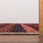 Keen Home Design 2x10 Rug - Machine Washable Runner with Non-Slip Backing, Ideal for Hallway, Entryway, Kitchen, Laundry Room - Vintage, Easy Clean, Durable, Low Pile Rug - (2'6" x 10')