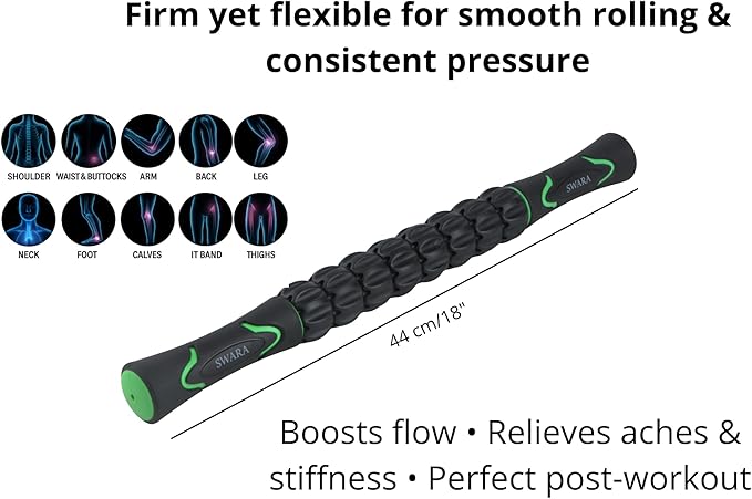 17″ Wide, Premium Portable Wooden Slant Board, Thicker Bottom, Squats & Calf Stretching – Professional Adjustable Calf Stretcher Slant Board, Exercise Guide & Bonus Muscle Roller, Physical Therapy