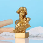 LCCCK 6" H Gold Aphrodite Statue Sculpture, Resin Greek Mythology Bust Statue, for Coquette Room Decor, Dark Academia Room Decor, Bookshelves, Shelves, Partition, Coffee Table Centerpiece