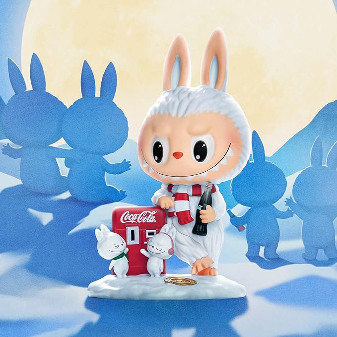 POP MART The Monsters Coca-Cola Series, 10PCs Blind Box Figures, Random Design Action Figures Collectible Toys Home Decorations, Holiday Birthday Gifts, Whole Set