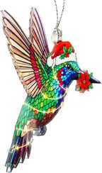 Hummingbird Gifts for Women - Christmas Ornament 2026 - Beautiful Christmas Ornaments Decorative Hummingbird with Meaningful Story Card Humming Bird Valentines Birthday Teacher Gift