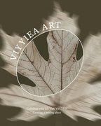 VIYYIEA Vintage Gold Framed Wall Art for Living Room, Maple Leaf Canvas Prints Home Decor, Oil Painting Picture, Bedroom Wall Decor Gifts for Friends or Family -【Maple Leaf Specimen】-(24L x 16W)