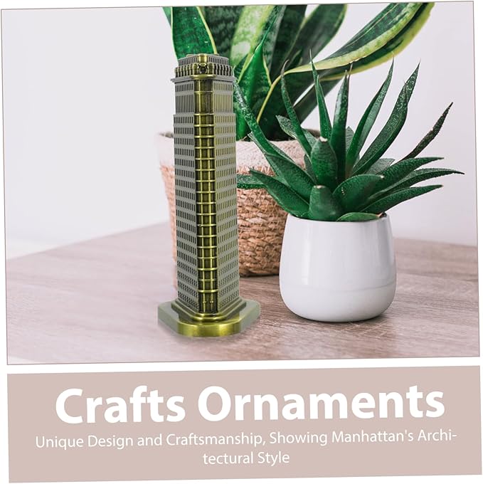 Retro Building Model Figurine Building Souvenir for Home Office Decor Sturdy Ornament for Collectors and Travelers