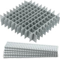 acDesign 40Pcs Drawer Dividers, Adjustable Drawer Organizer for Socks, Underwear, Lingerie, Makeup, Bedroom Office Kitchen Storage (Grey)