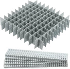 acDesign 40Pcs Drawer Dividers, Adjustable Drawer Organizer for Socks, Underwear, Lingerie, Makeup, Bedroom Office Kitchen Storage (Grey)
