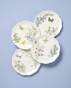 Lenox 897794 Butterfly Meadow Herbs Dinner Plates, Set Of 4