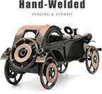 Metal Antique Car Decor, Classic Collectible Cars for Adults - Handmade Vintage Car Model for Man Cave, Garage, Home & Office - Car Lover Gifts
