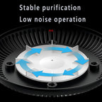 Smokeless Ashtray, 2 in 1 Air Purifier Multifunctional Smokeless Ashtrays with Filter, Purifier Ashtrays for Cigarettes Car Indoor (Grey)