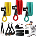 Baseball Resistance Arm Bands - Baseball Bands for Arm Strength, Durable Baseball Bands with Interchangeable Grips, Ideal for Baseball Training, Warm-Ups & Beginner Learning