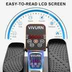 VIVURN-018 Under Desk Elliptical 12 Speed 5 Modes Mini Motorized Leg Exerciser While Sitting for Seniors As Seen on TV with Non-Slip Mat Quiet & Portable Electric Pedal Exerciser for Home and Office