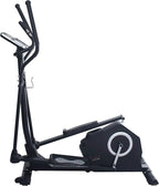 Sunny Health & Fitness Upright Elliptical Machine, Full Body Cardio Exercise with Adjustable Resistance, Arm and Leg Workout Machine, SunnyFit App via Bluetooth Optional Electro-Magnetic Resistance